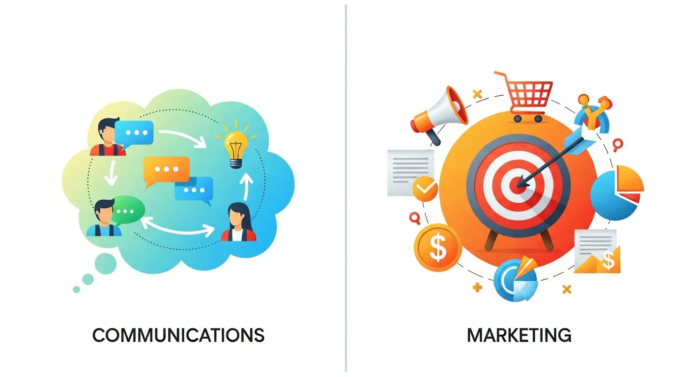 Communications vs Marketing: Key Differences Explained
