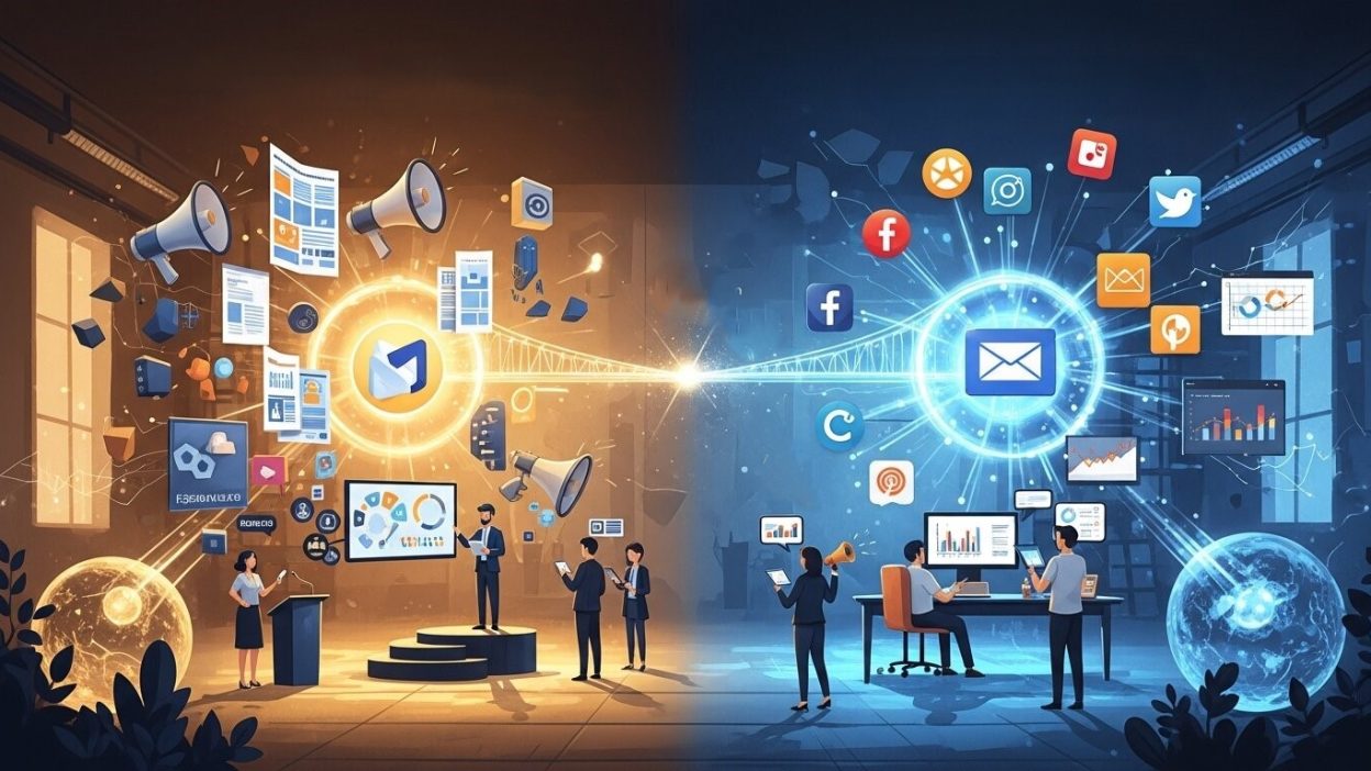 Marketing Communication vs Digital Marketing