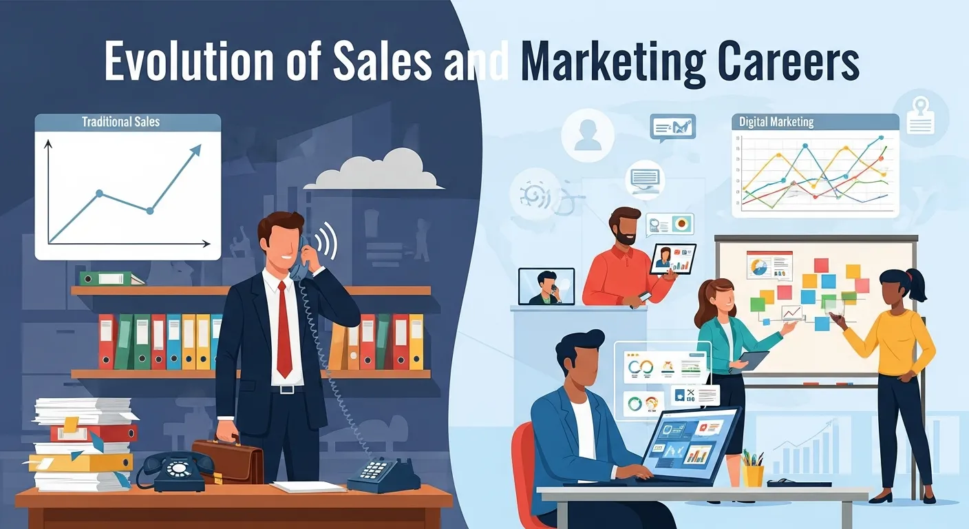 Evolution of Sales and Marketing Careers
