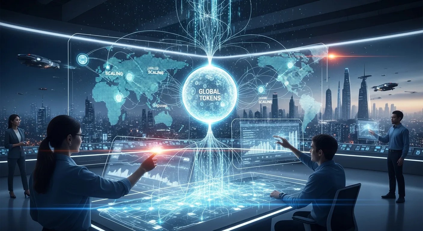 Global Tokens and Scaling