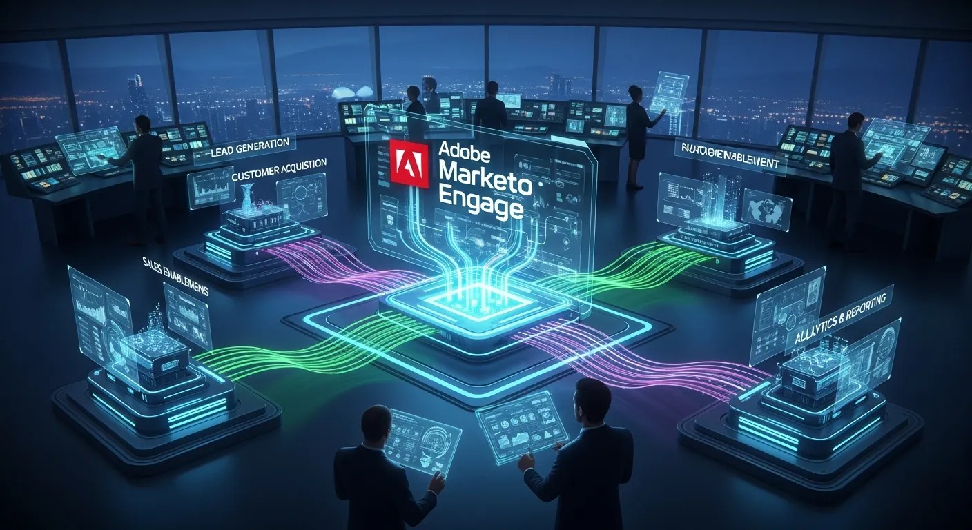 How Adobe Marketo Engage fits into the process