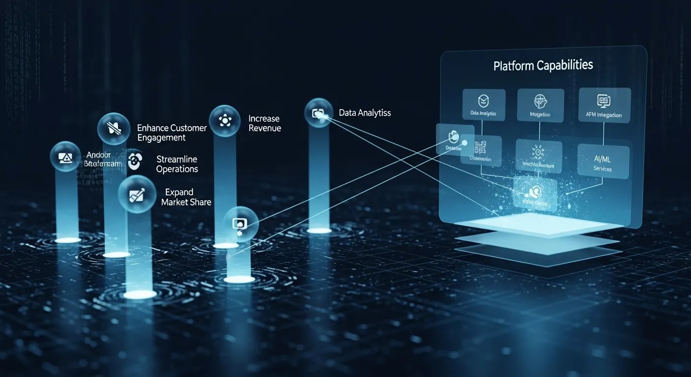 Mapping Business Goals to Platform Capabilities