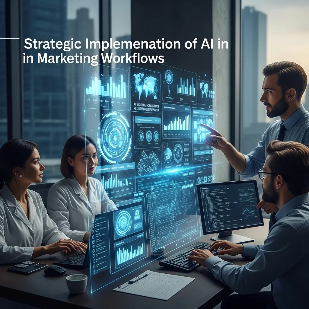 Strategic Implementation of AI in Marketing Workflows