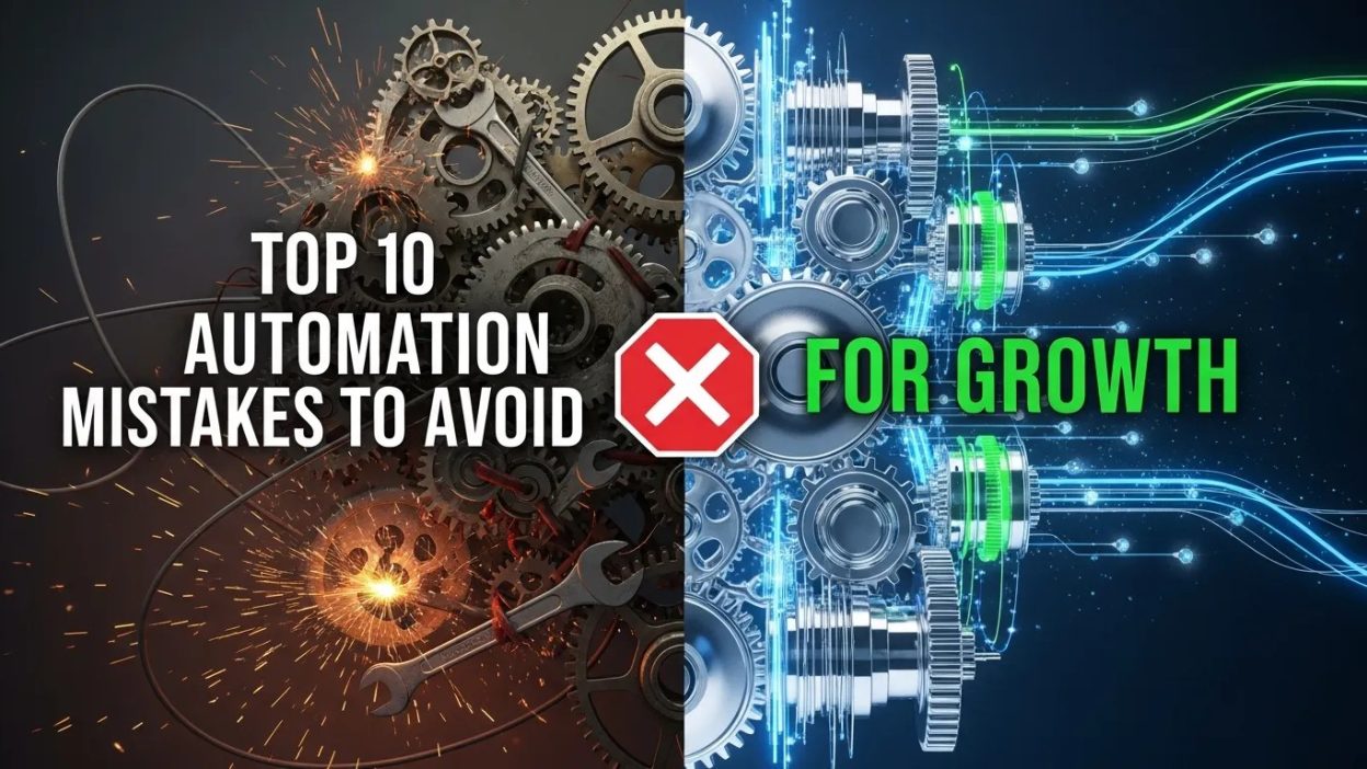 Top 10 Automation Mistakes to Avoid for Growth