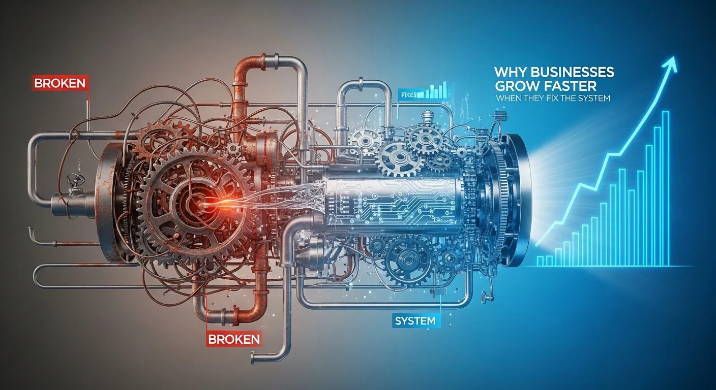 Why Businesses Grow Faster When They Fix the System