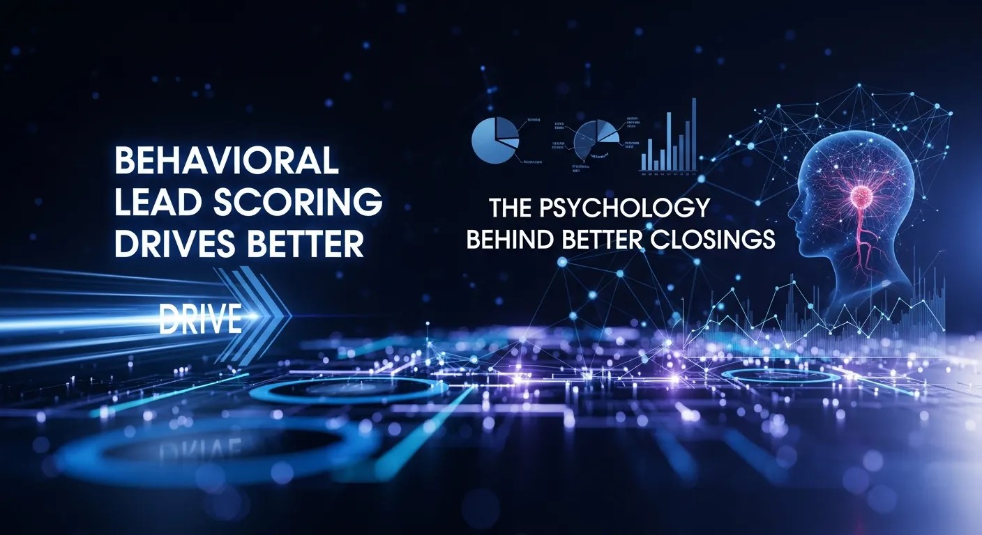 Behavioral Lead Scoring Drives Better Closings