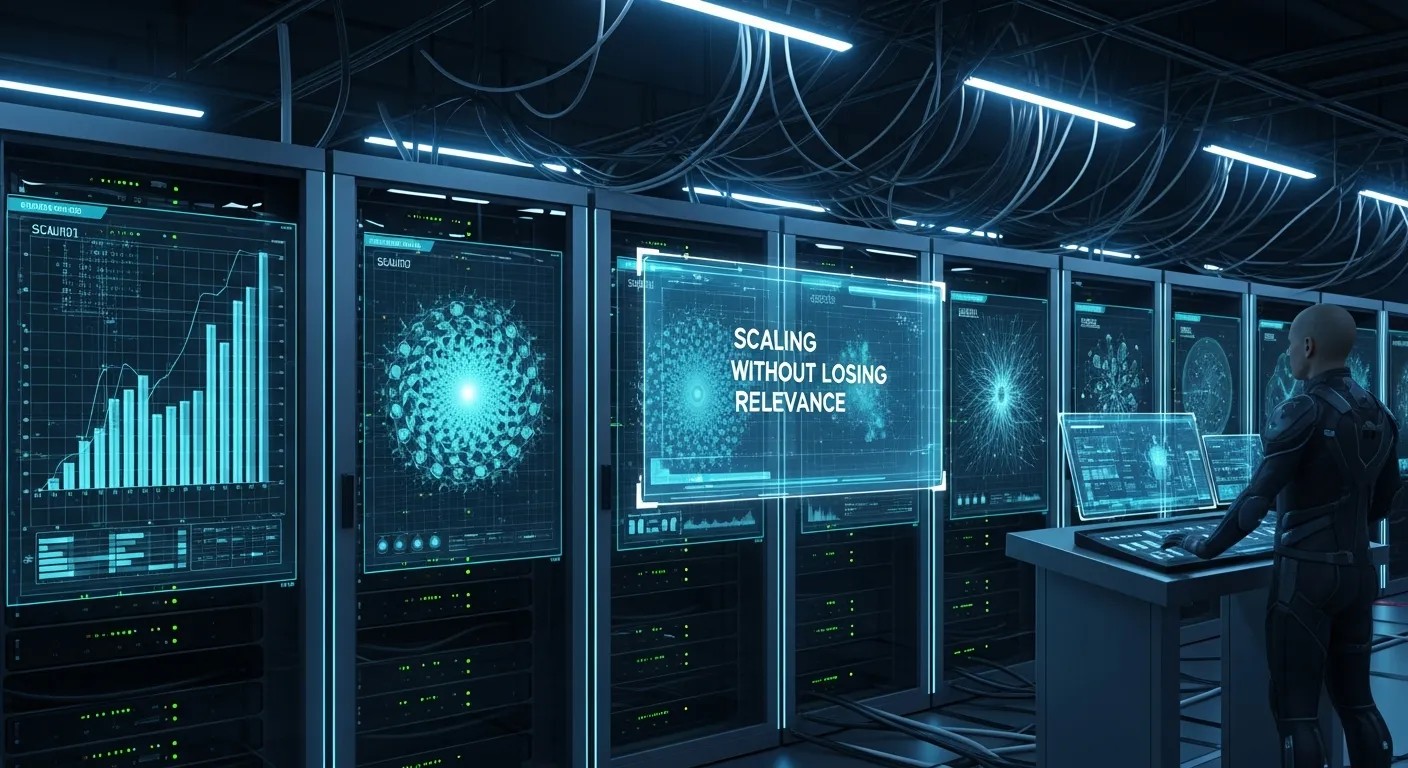 Scaling Without Losing Relevance