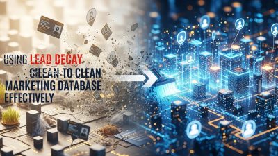 Using Lead Decay to Clean Marketing Database Effectively