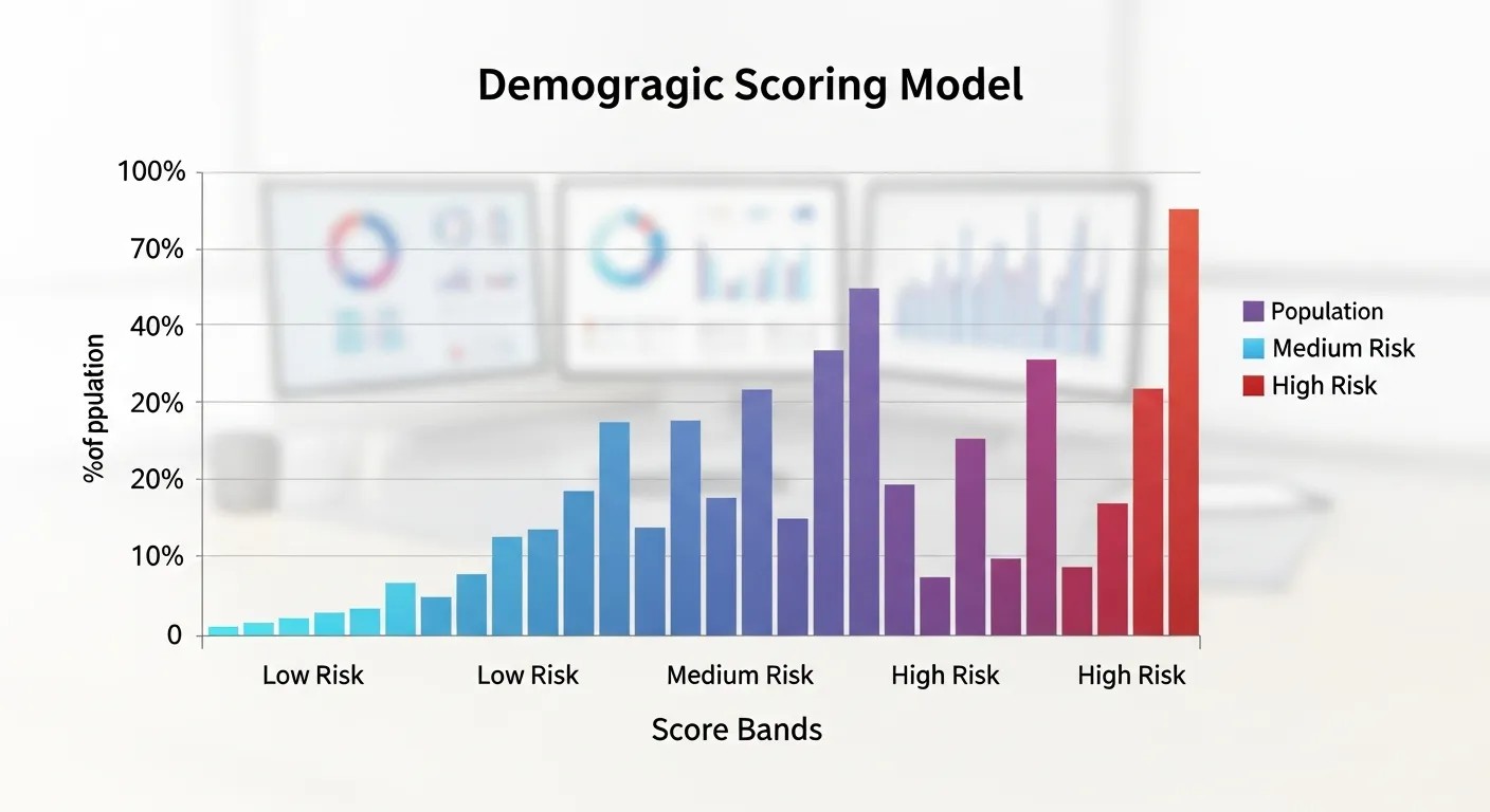 Using score bands instead of one big number