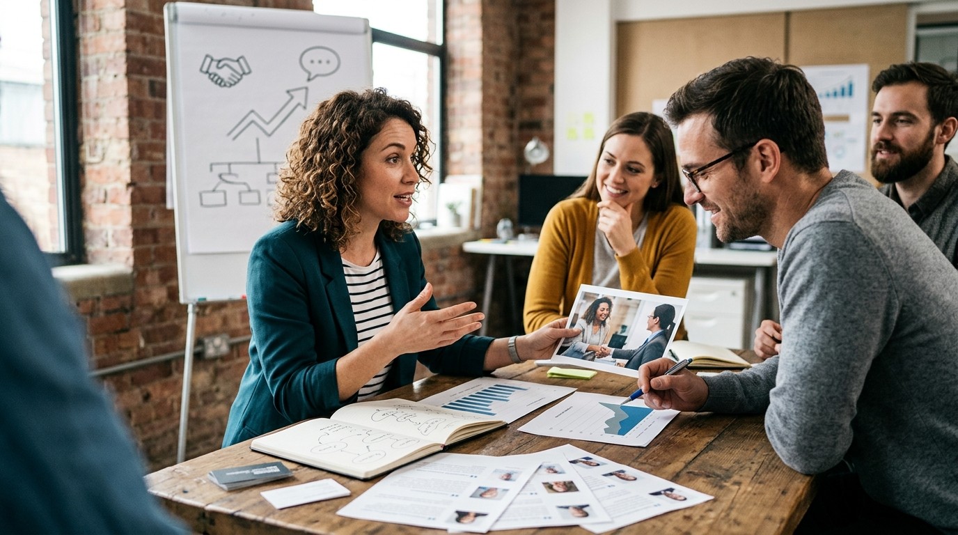 Using stories to support trust and proof
