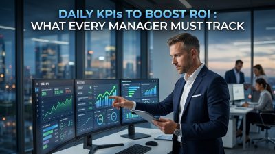 Daily KPIs to Boost ROI : What Every Manager Must Track