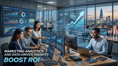 Marketing Analytics And Data-Driven Insights : Boost ROI