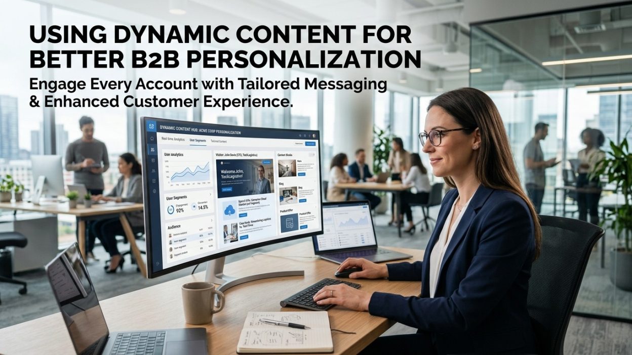 Using Dynamic Content for Better B2B Personalization