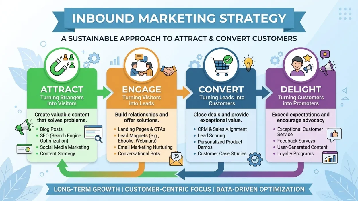 Inbound Marketing Strategy Building a Sustainable Approach to Attract and Convert Customers