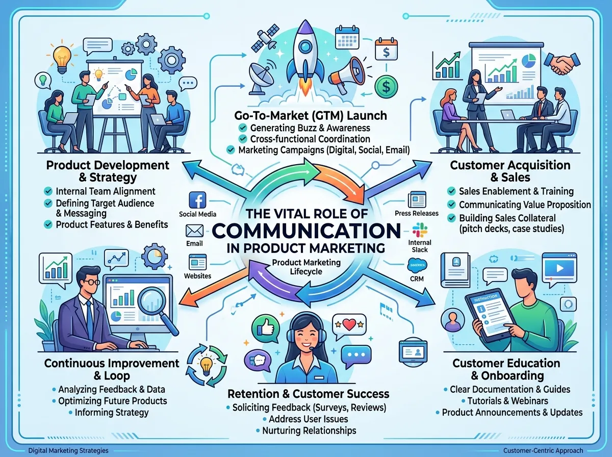 The Role of Communication in Product Marketing
