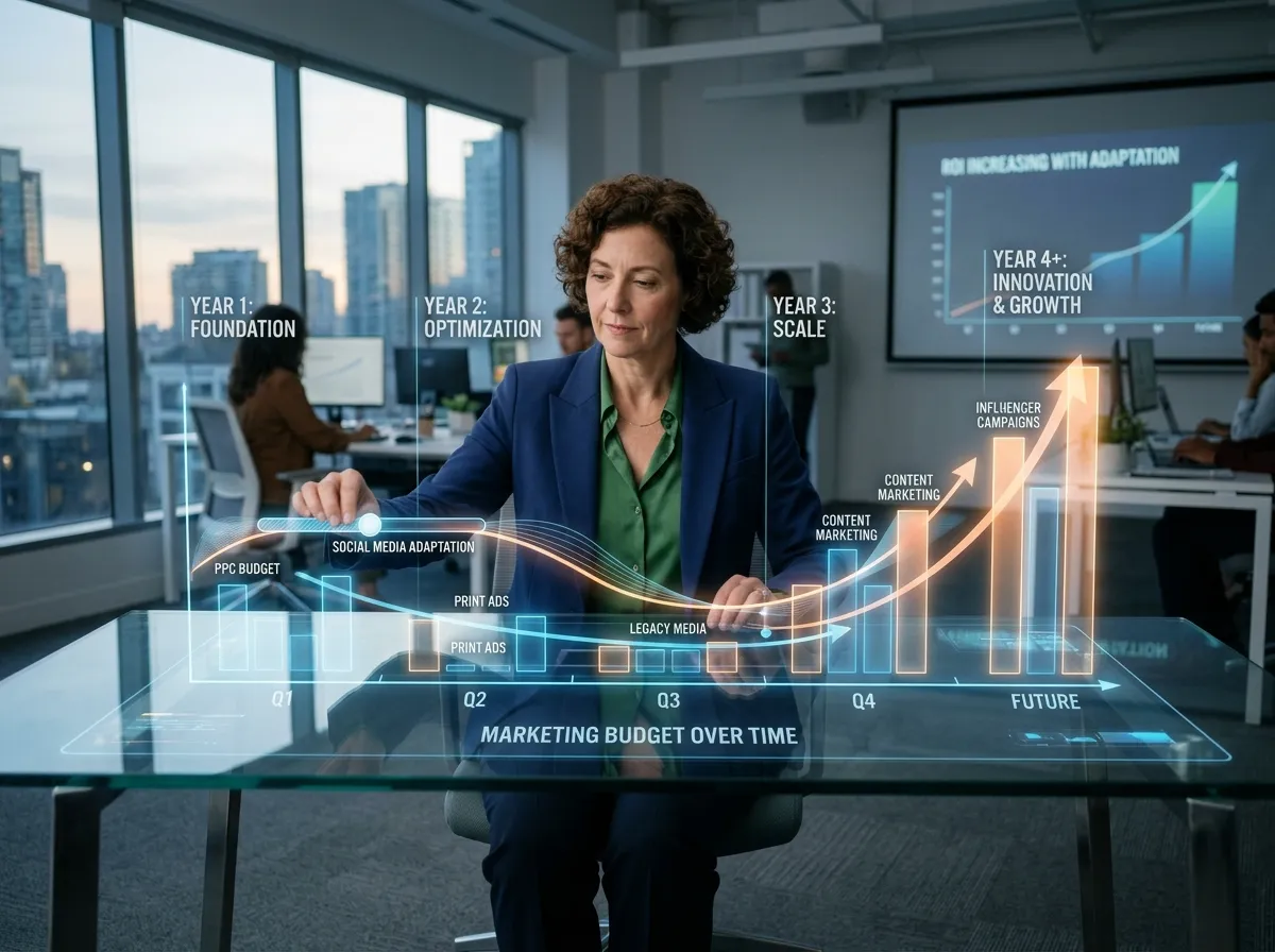 Adapting Marketing Budgets Over Time