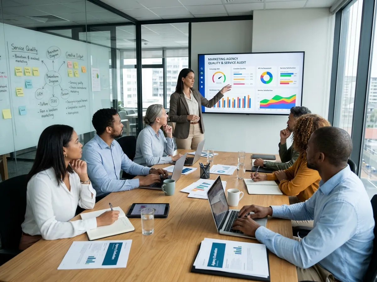 Evaluating Marketing Agency Quality and Service