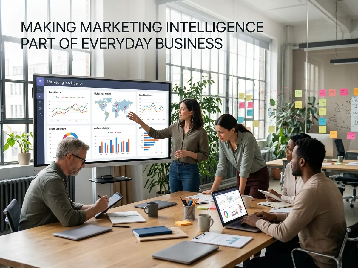 Making Marketing Intelligence Part of Everyday Business