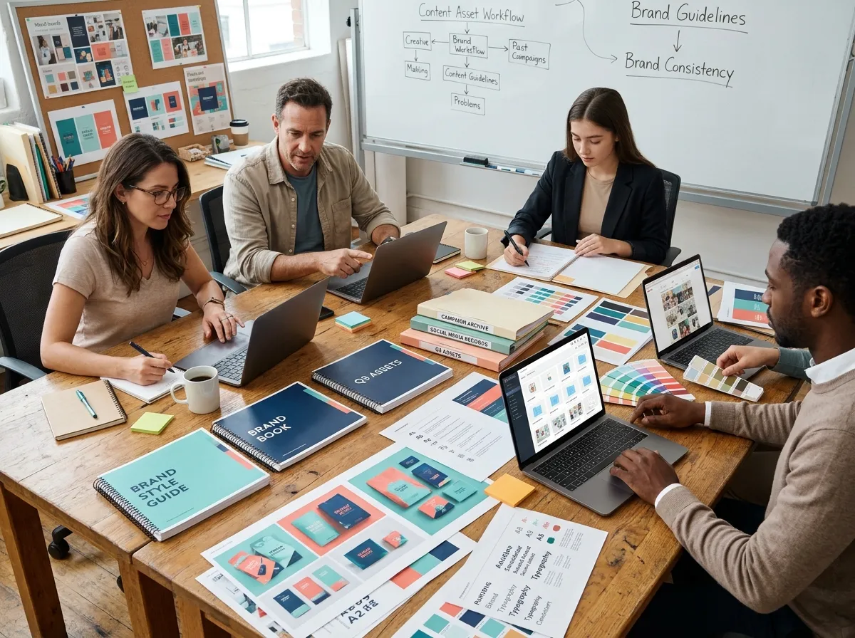 Marketing Content Records and Brand Consistency