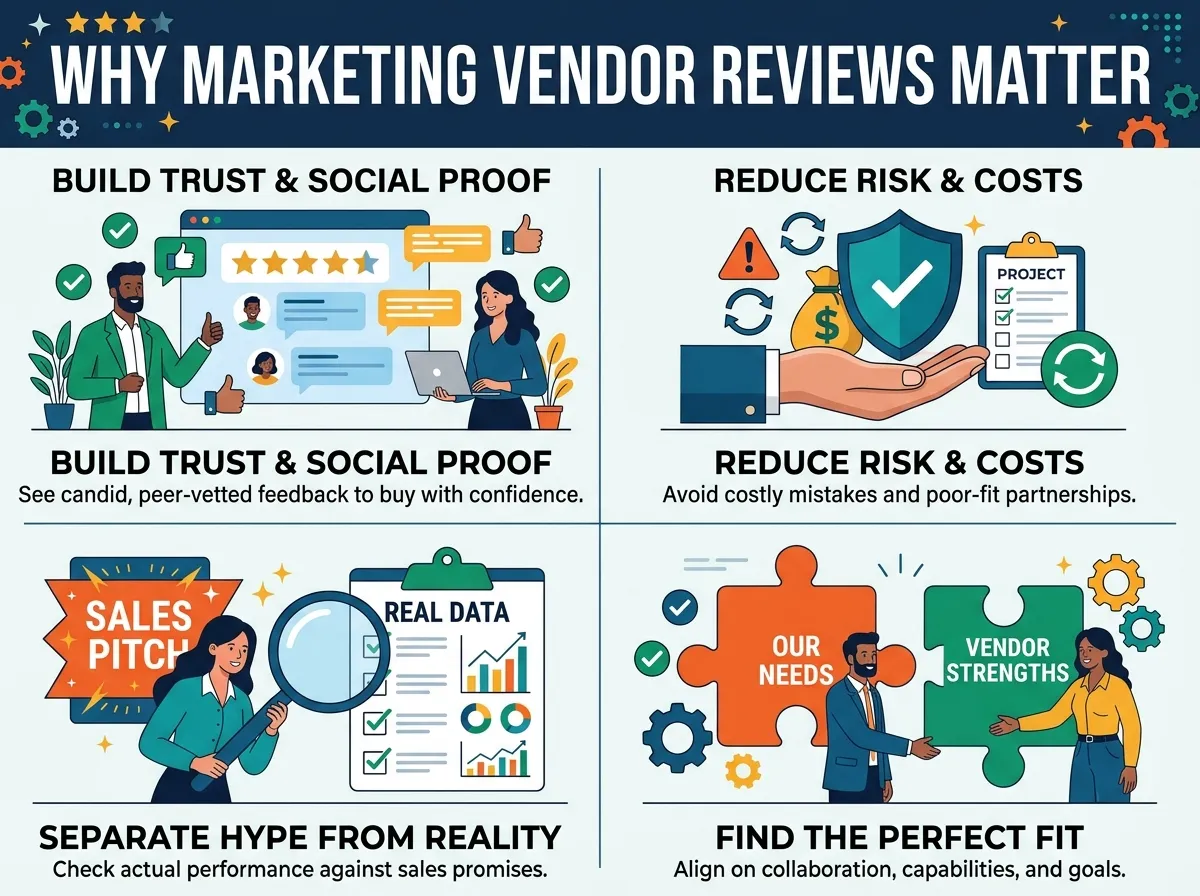 Why Marketing Vendor Reviews Matter
